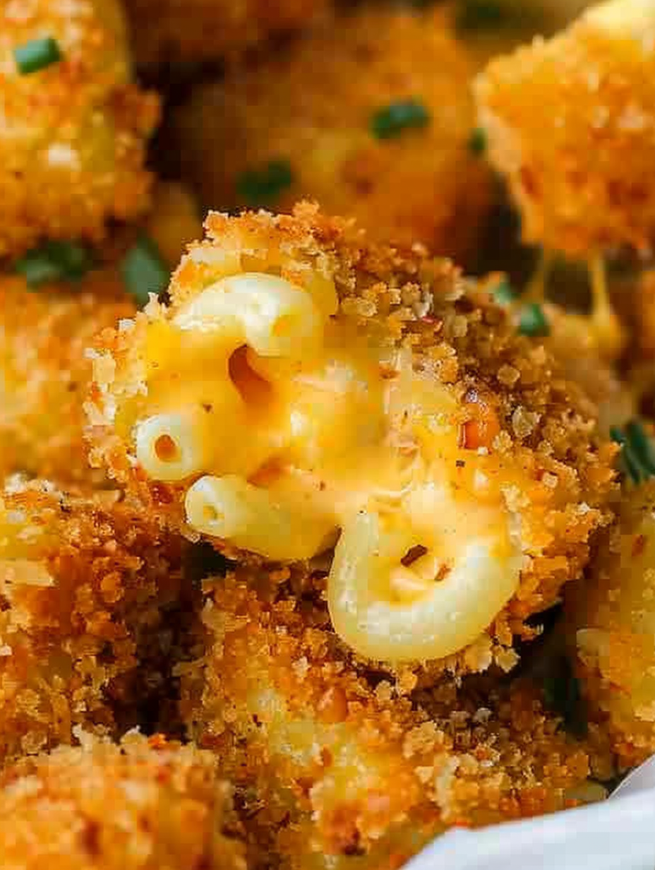 Fried Mac and Cheese Bites