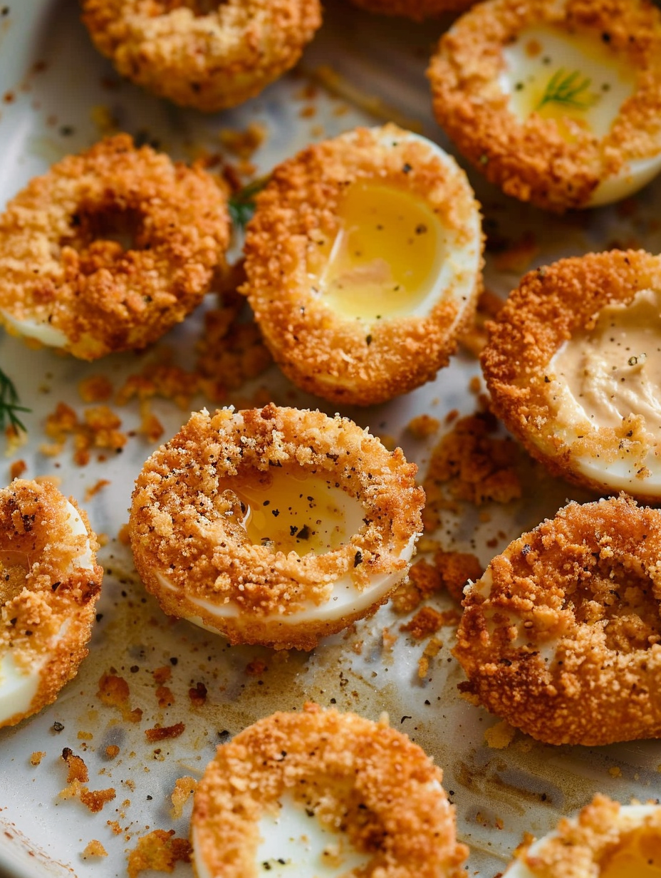 Air Fryer Deviled Eggs