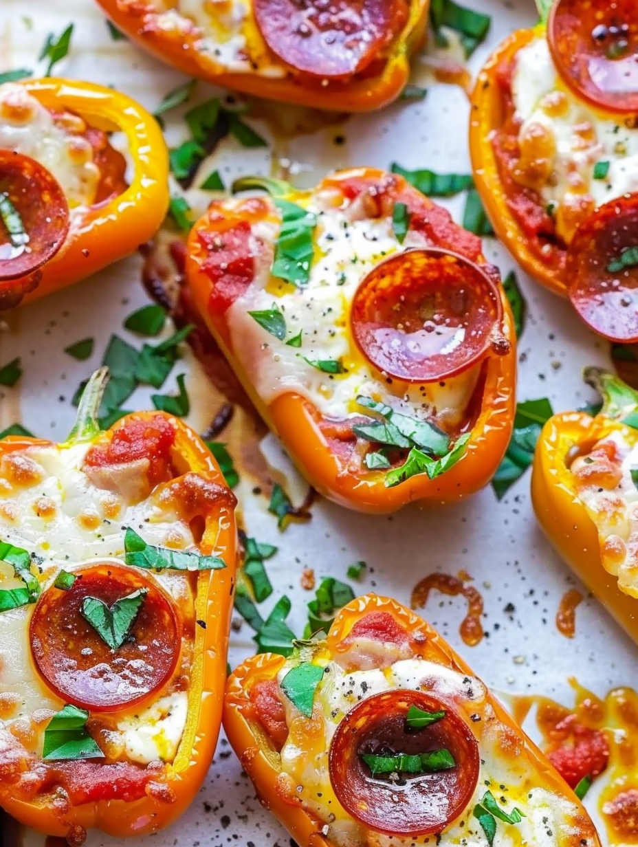 Pepper Pizza Poppers