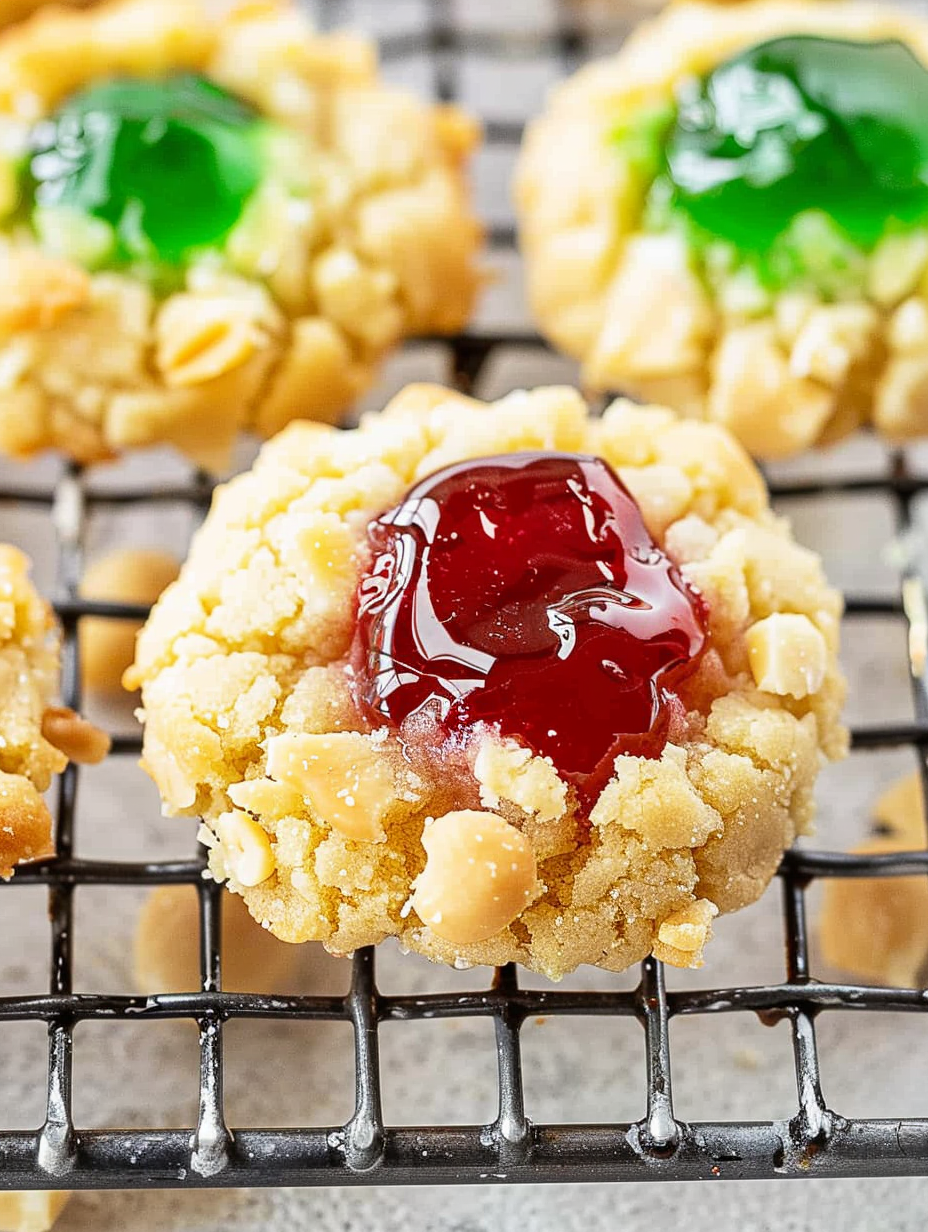 Jelly Thumbprint Cookies