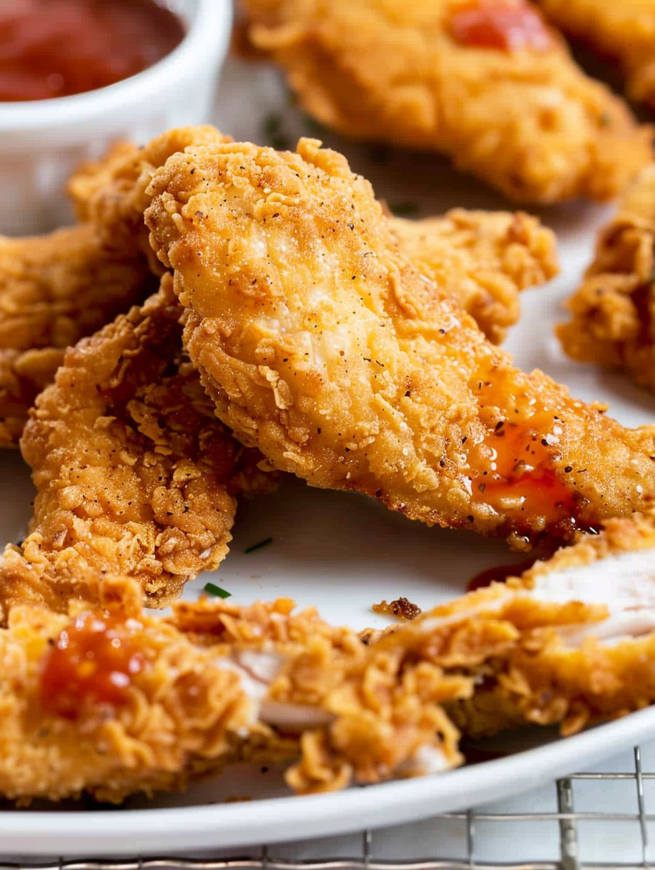Extra Crispy Fried Chicken Tenders
