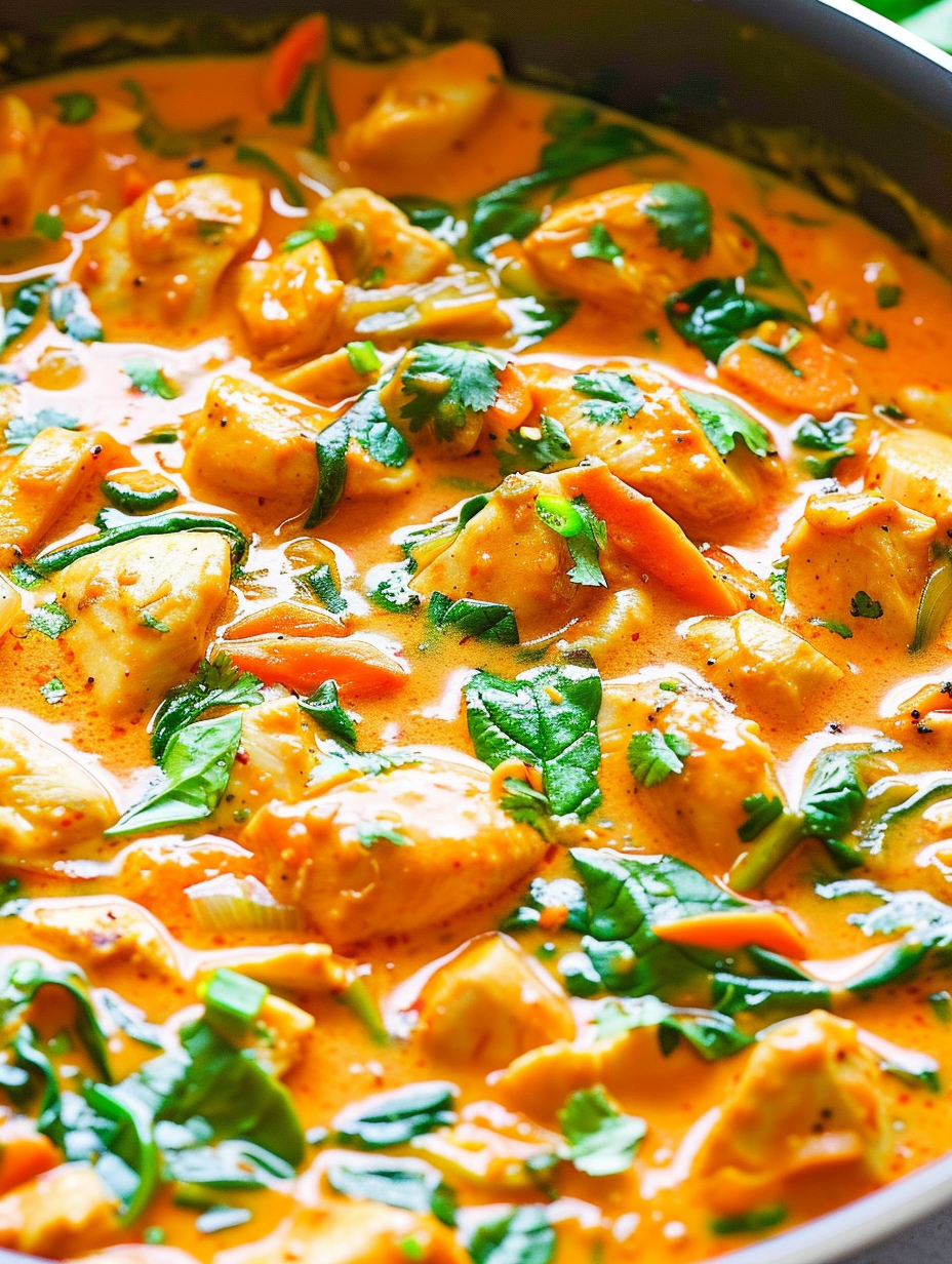 Serving suggestion with rice and cilantro