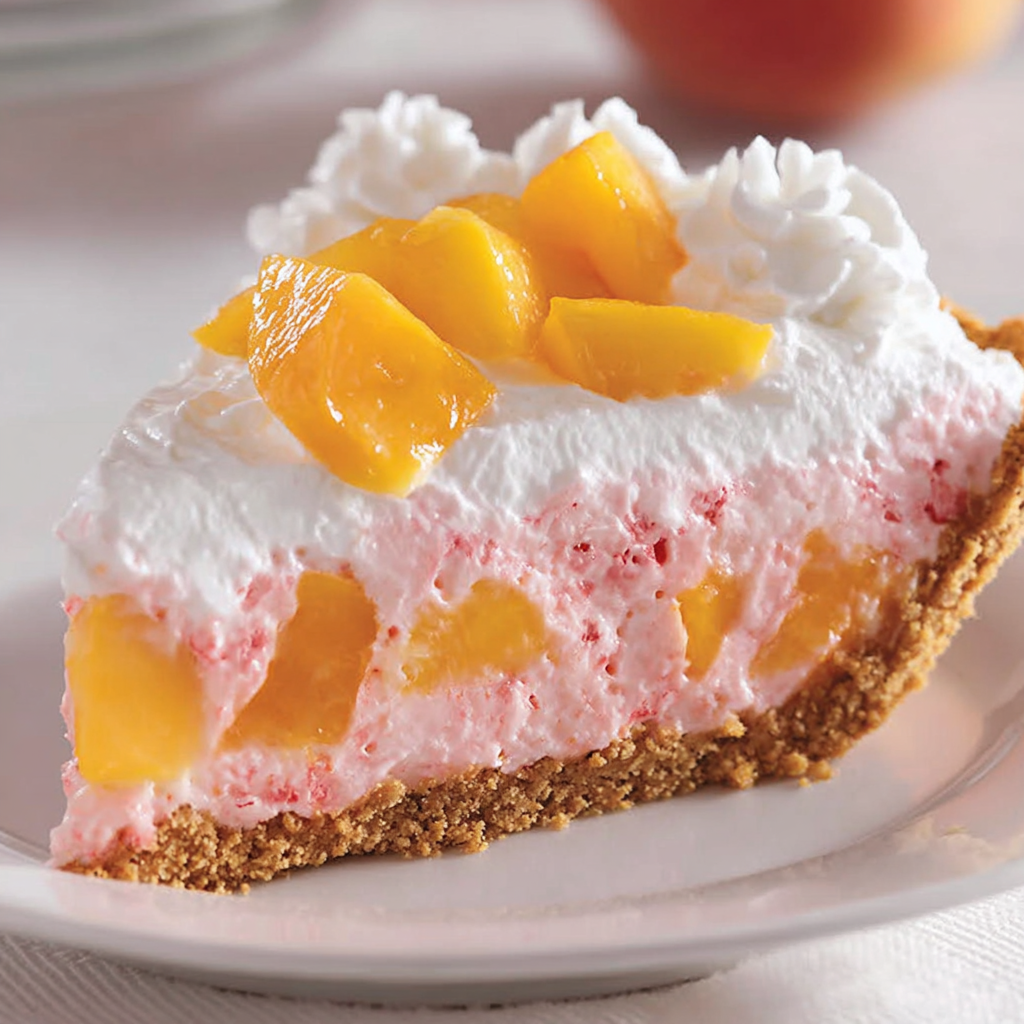 Peach Cool Whip Pie
