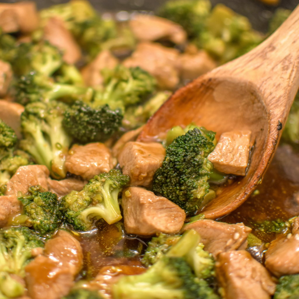 Teriyaki Pork Stir Fry with Broccoli