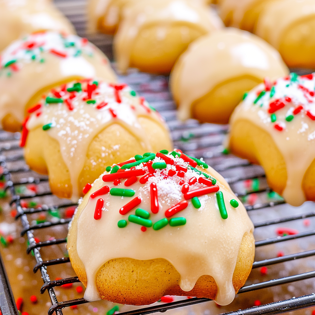 Eggnog Teacakes