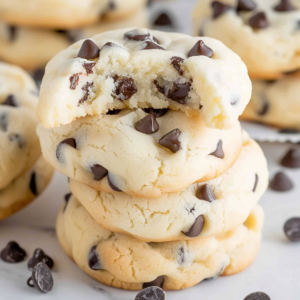 Chocolate Chip Cheesecake Cookies
