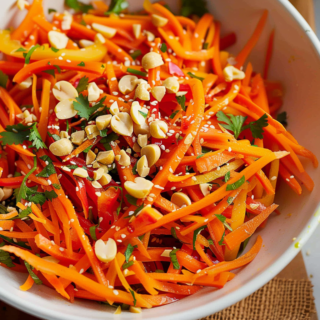 Spicy Korean Carrot Salad