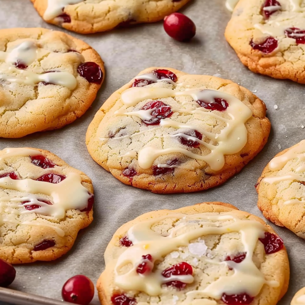 Best Christmas Cranberry Orange Cookies
