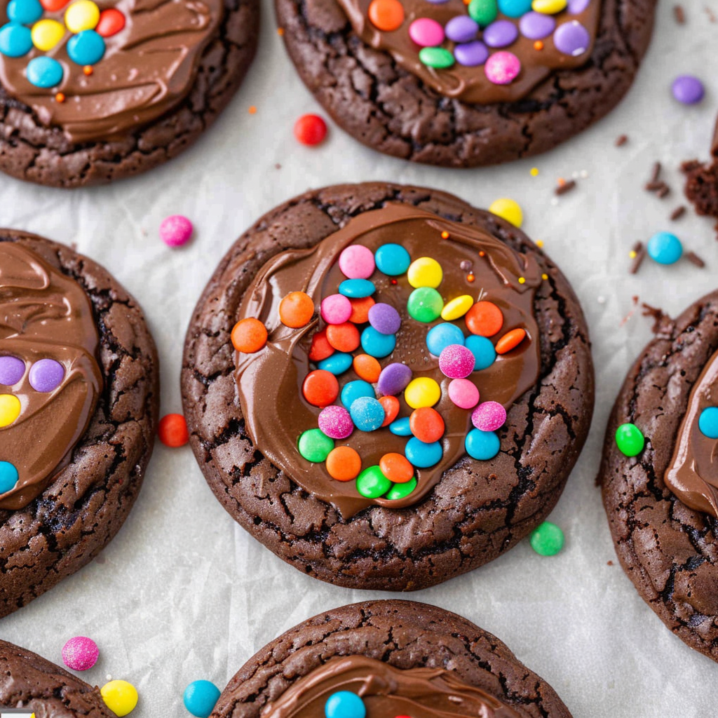 Cosmic Brownie Mix Cookies