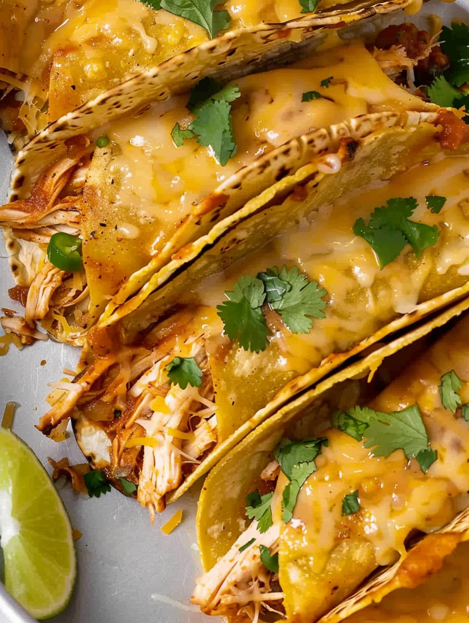 Ridiculously Easy Crispy Chicken Tacos