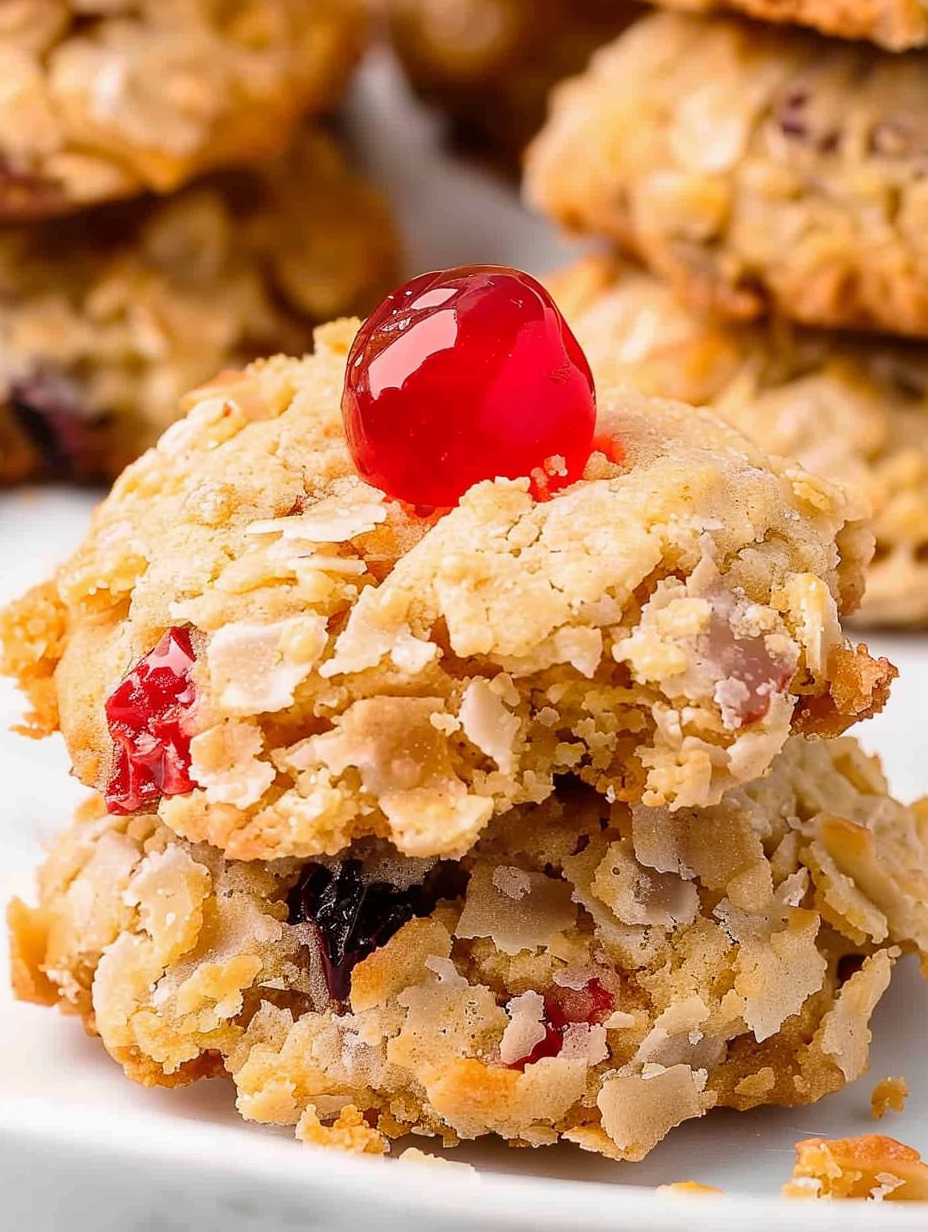Cherry Wink Cookies