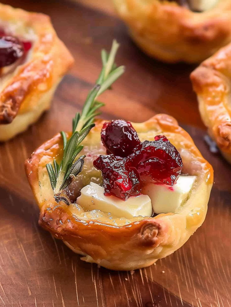 Cranberry Brie Bites (with video)
