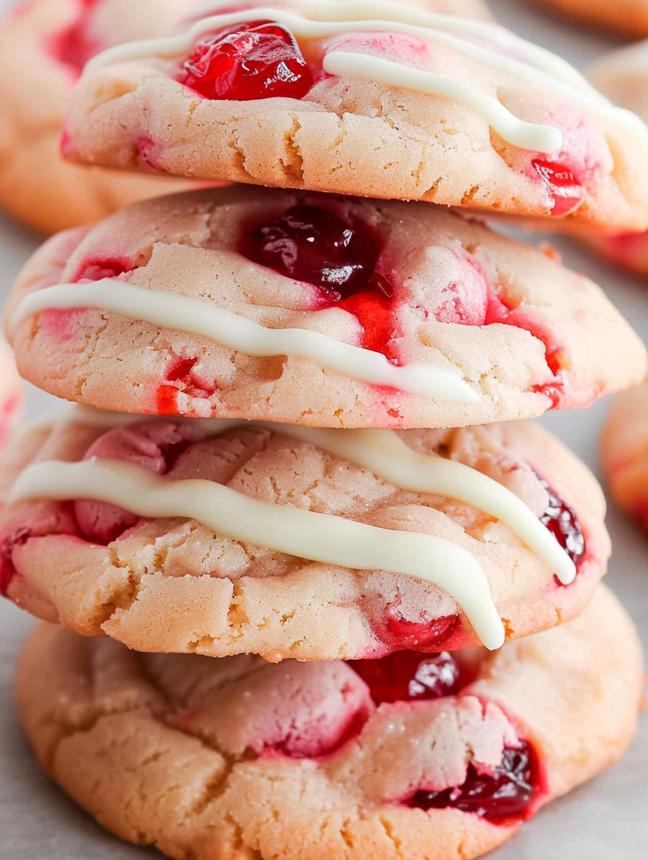 Cherry Almond Cookies