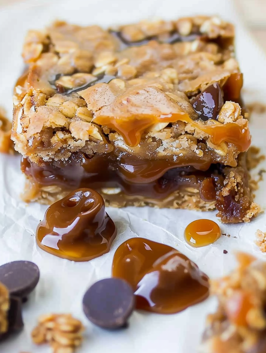 Carmelitas — Chewy Oatmeal Caramel Bars