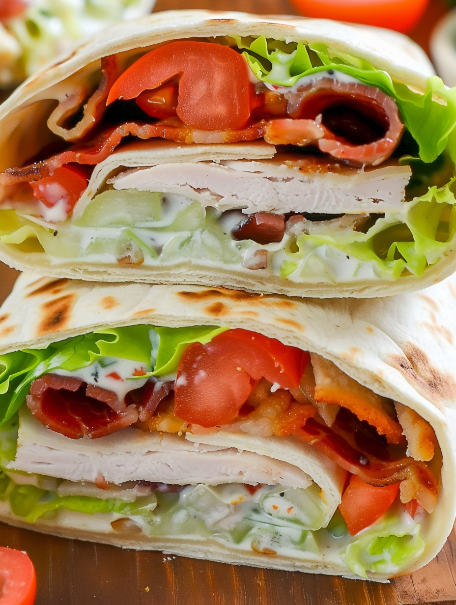Ranch BLT Wraps