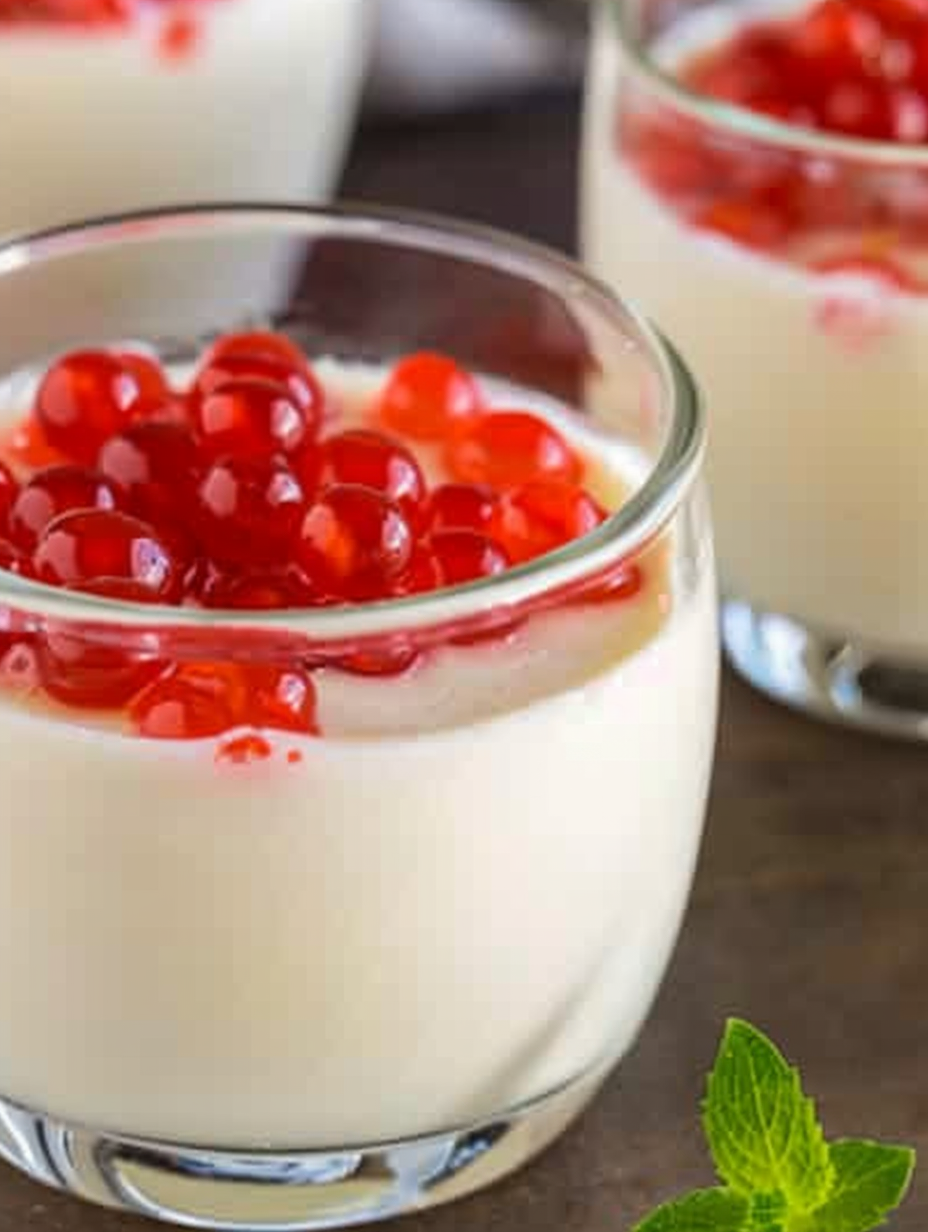 Cream Cheese Panna Cotta Ingredients