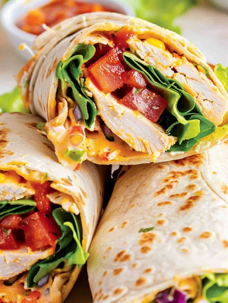 Southwest Chicken Wraps