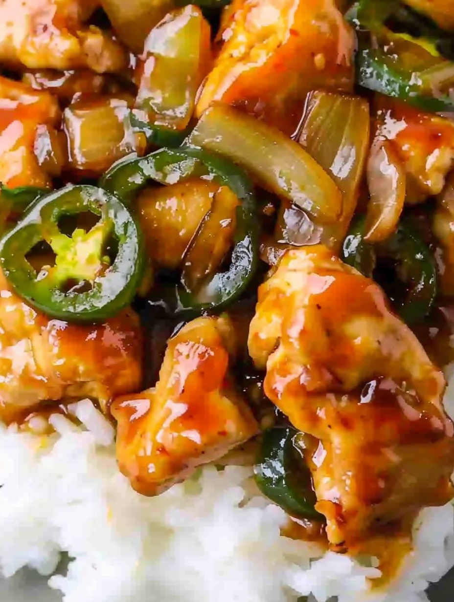 Crispy Jalapeño Chicken with Sweet-Spicy Glaze