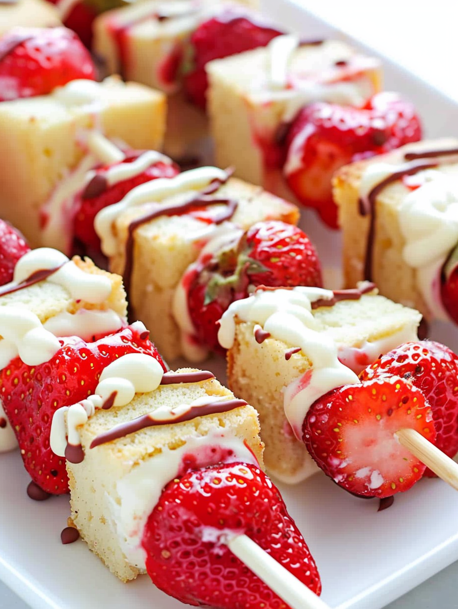 Strawberry Shortcake Kabobs