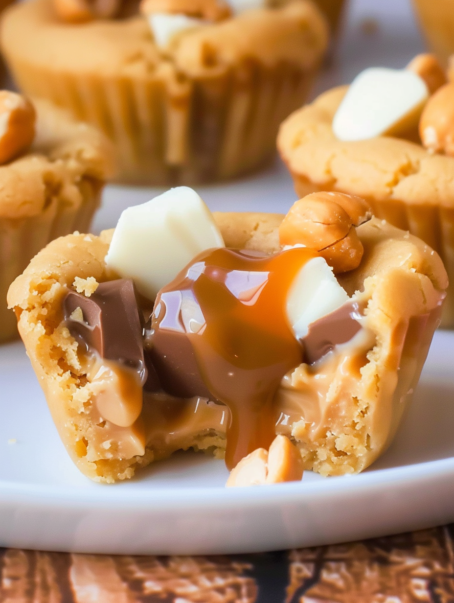 Caramel Peanut Butter Cookie Cups