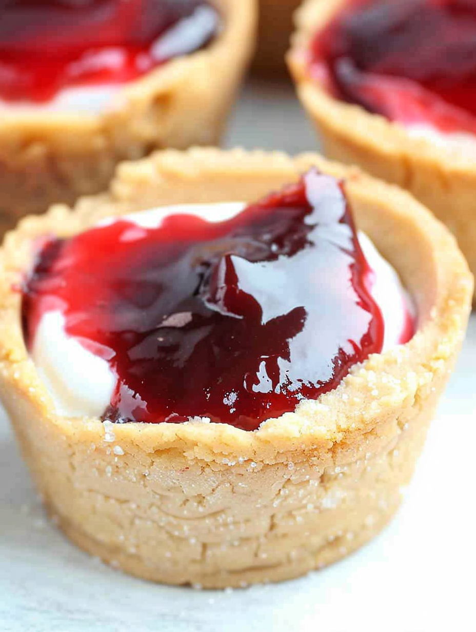 Cherry Cheesecake Cups