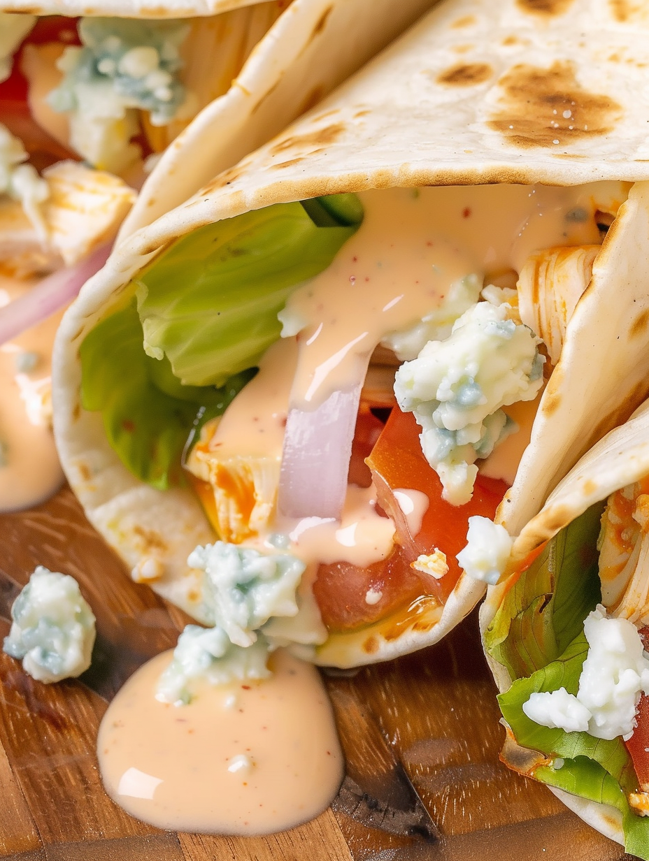 Buffalo Chicken Wraps