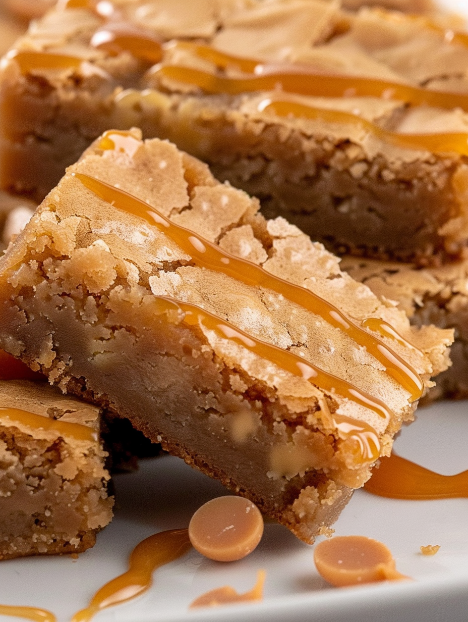 Butterscotch chips folded into batter