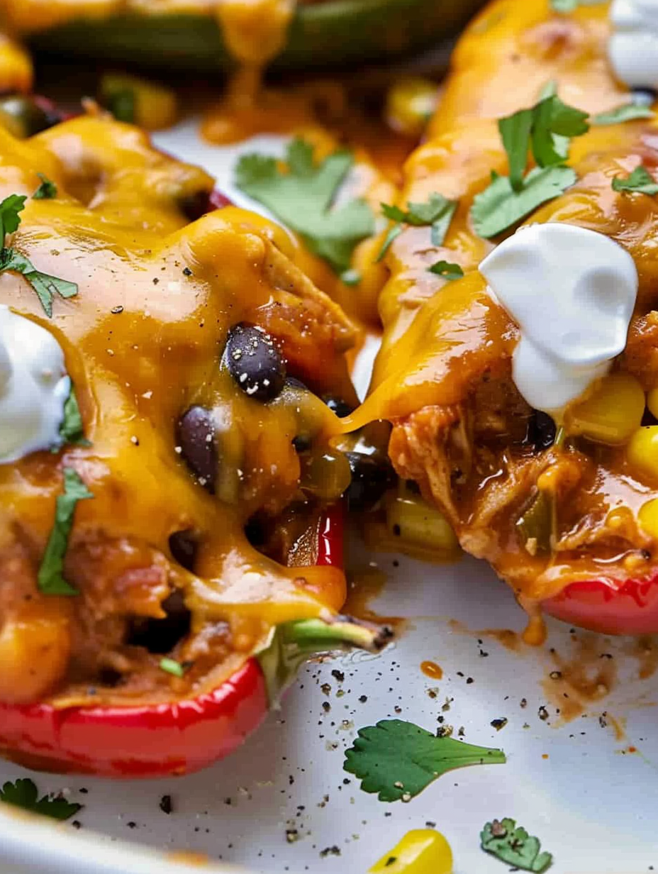 Southwest Anaheim Stuffed Peppers