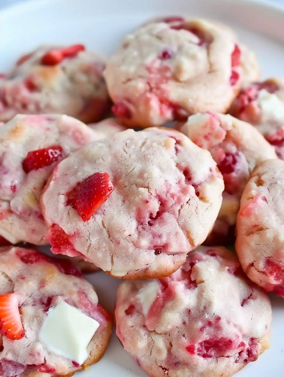 Strawberry Shortcake Cookies