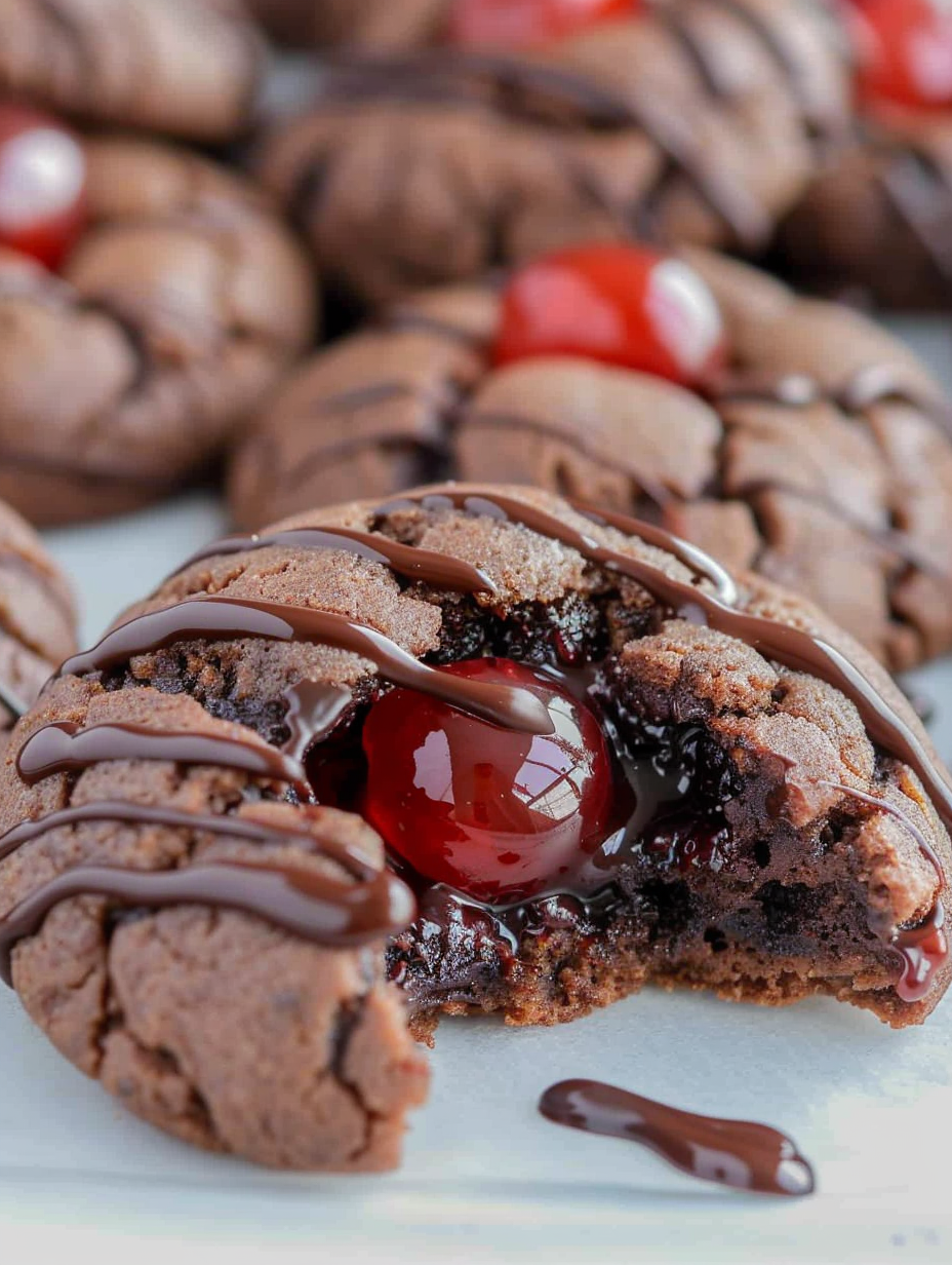 Cherry Chocolate Cookies