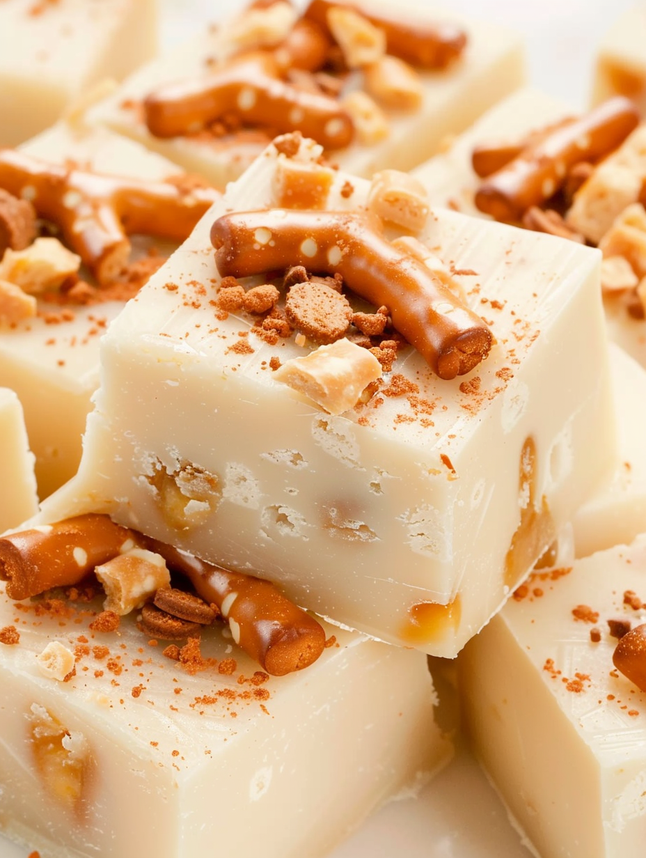 White Chocolate Caramel Fudge