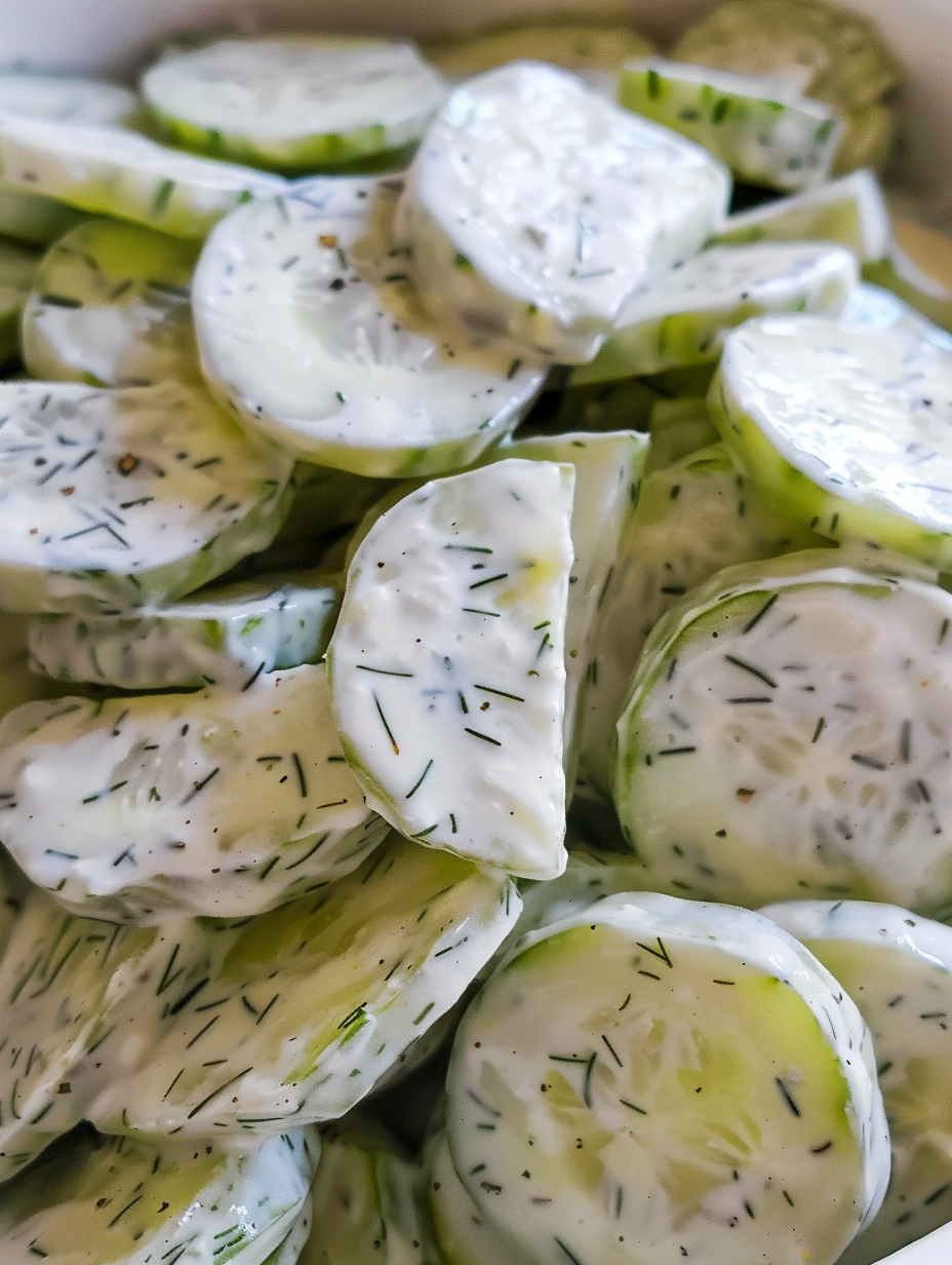 Creamy Cucumber Salad