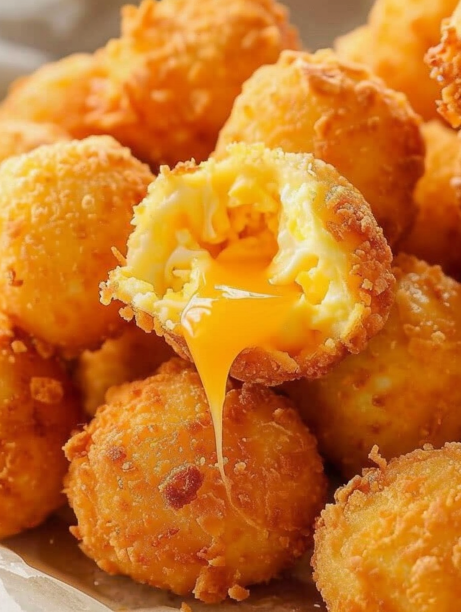 Crispy Fried Cheese Balls