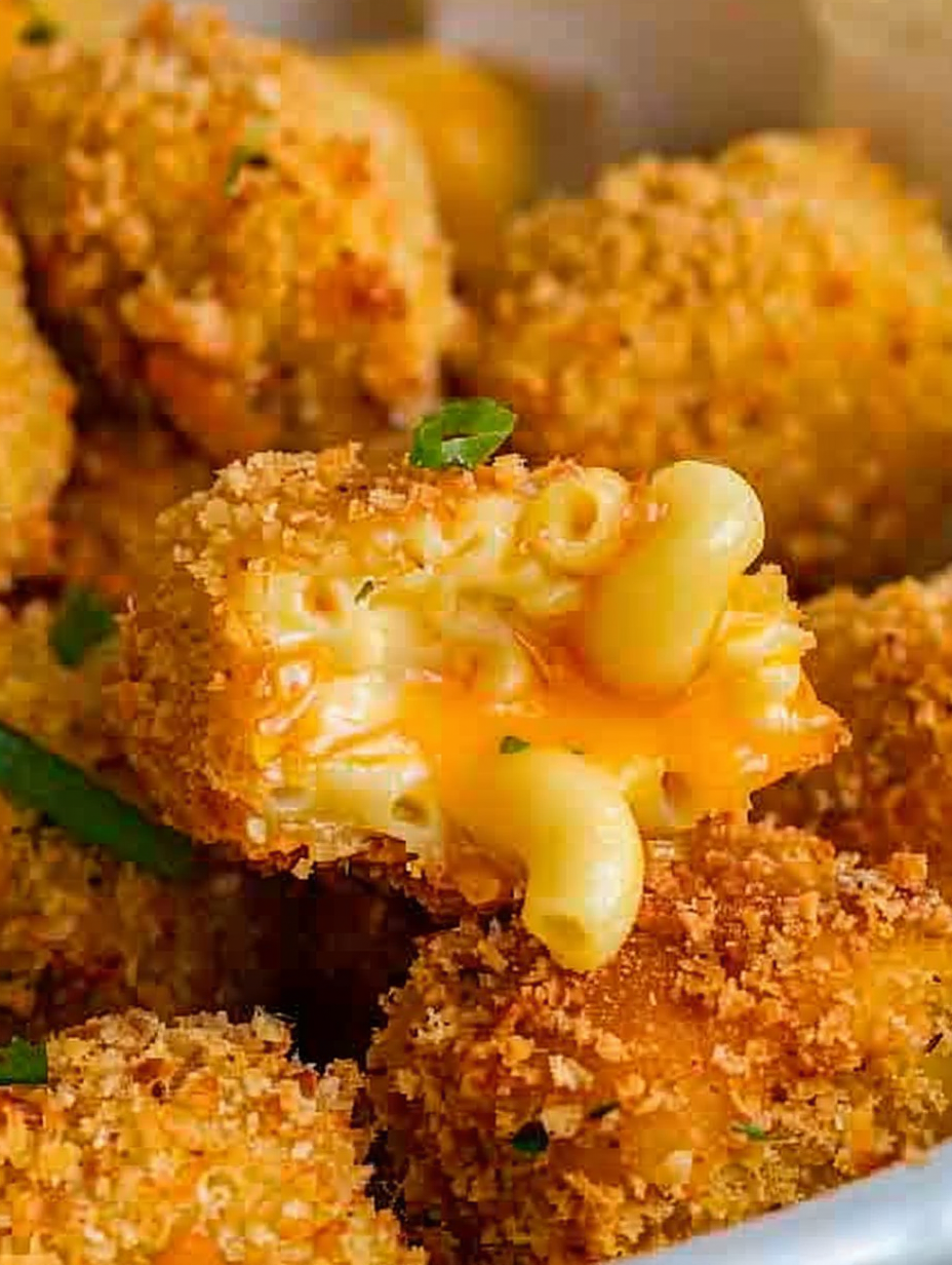 Fried Mac and Cheese Bites