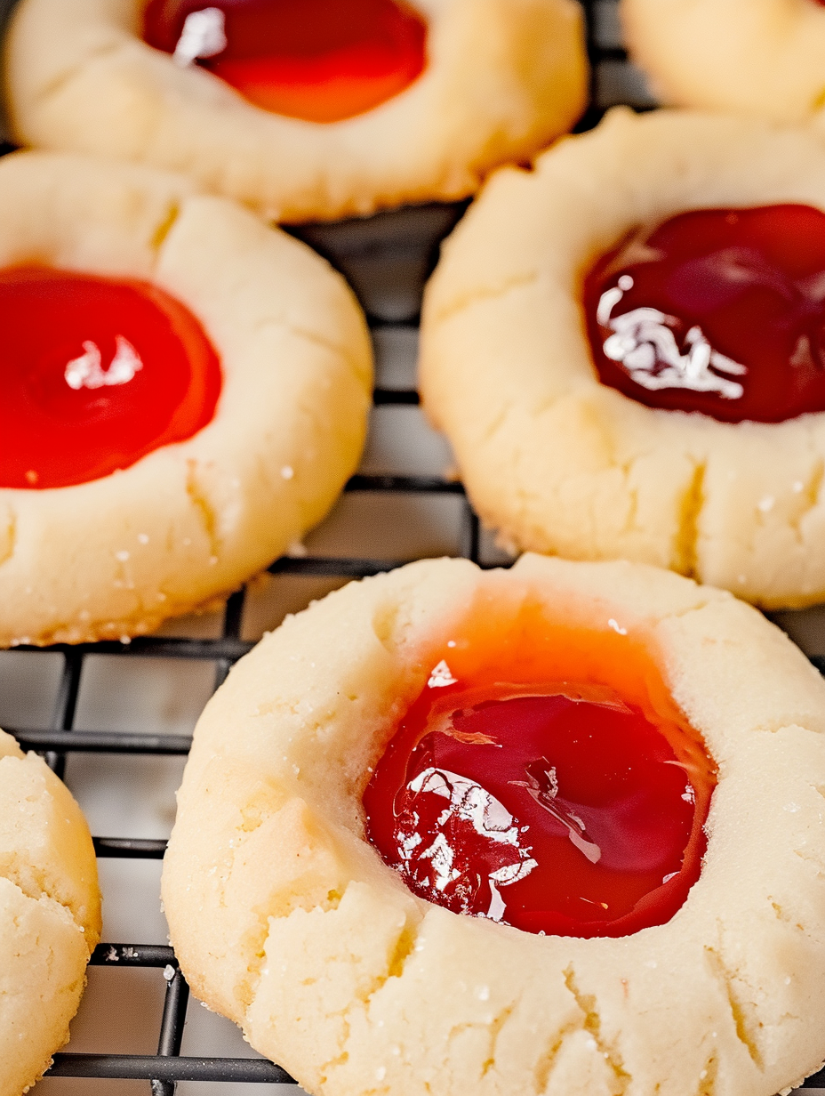 Cherry Thumbprint Cookies — Clean Recipe