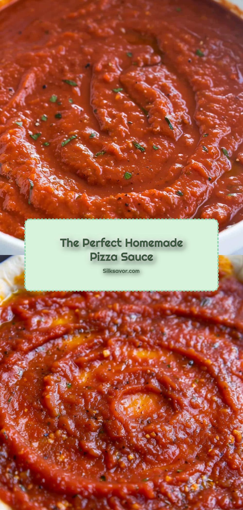 Tagthe Perfect Homemade Pizza Sauce