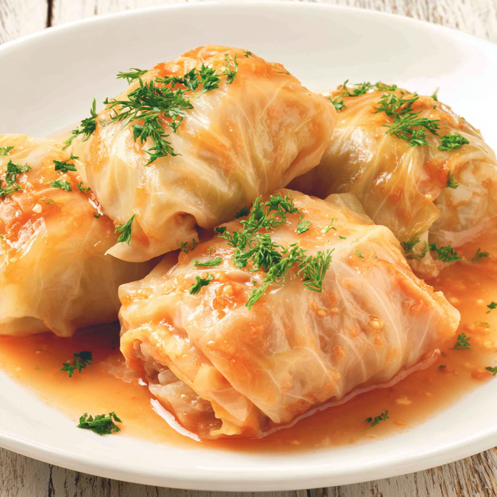 Russian Golubtsy Cabbage Rolls
