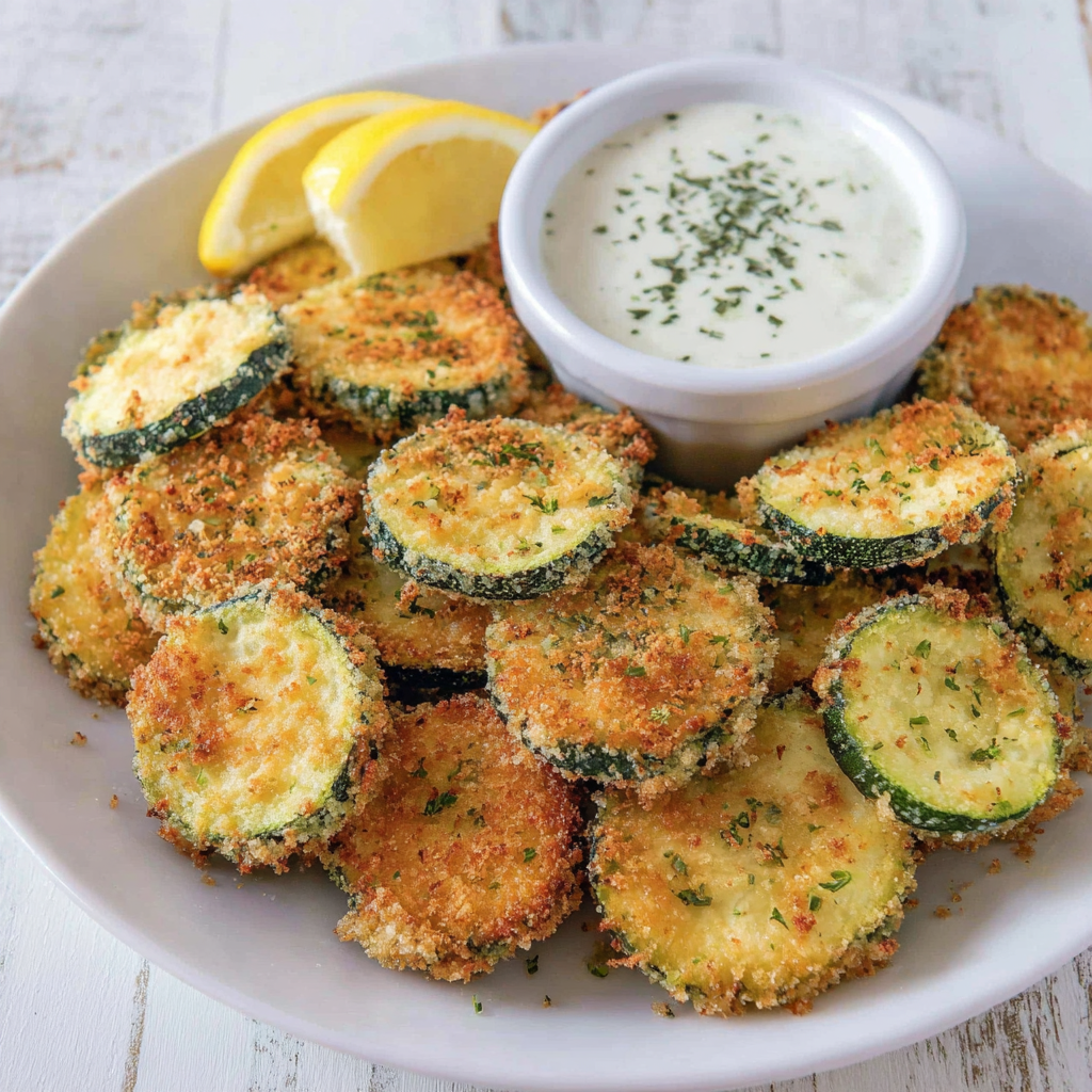 Parmesan Zucchini Crisps