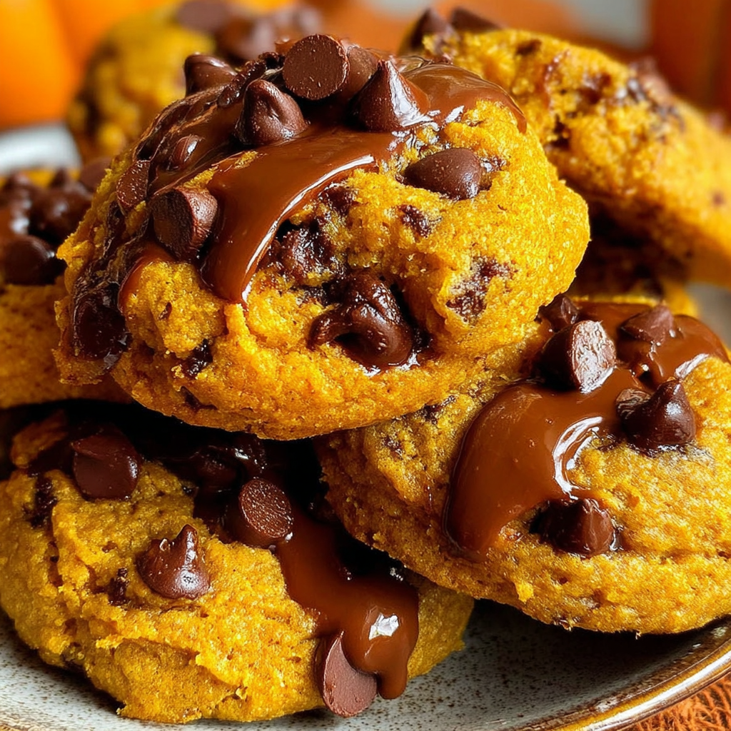Pumpkin Chocolate Chip Cookies