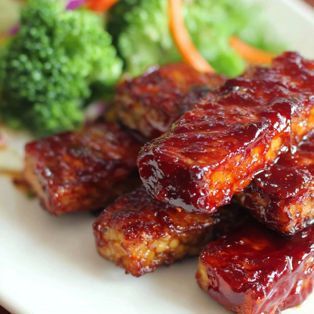 Easy BBQ Tempeh