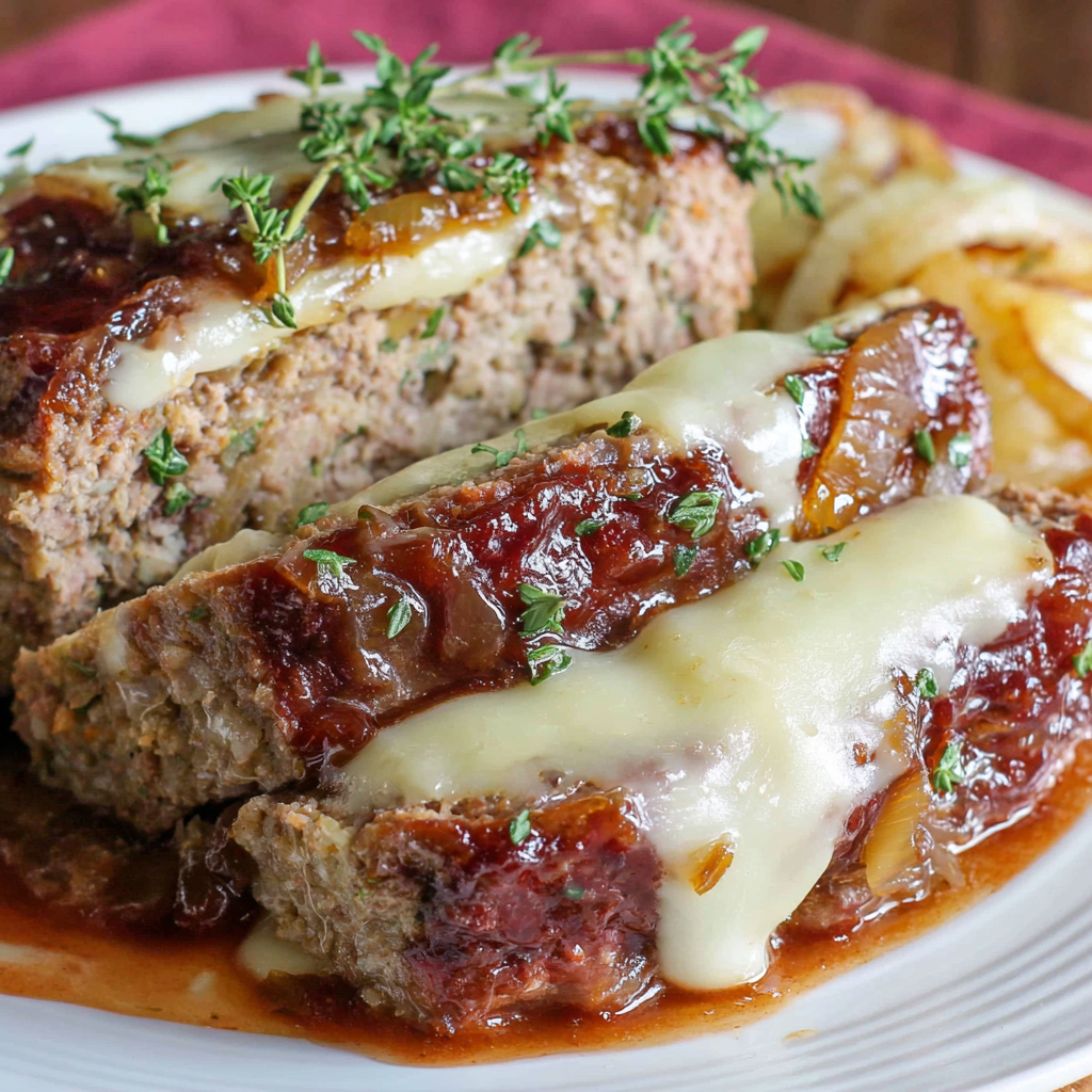 French Onion Meatloaf