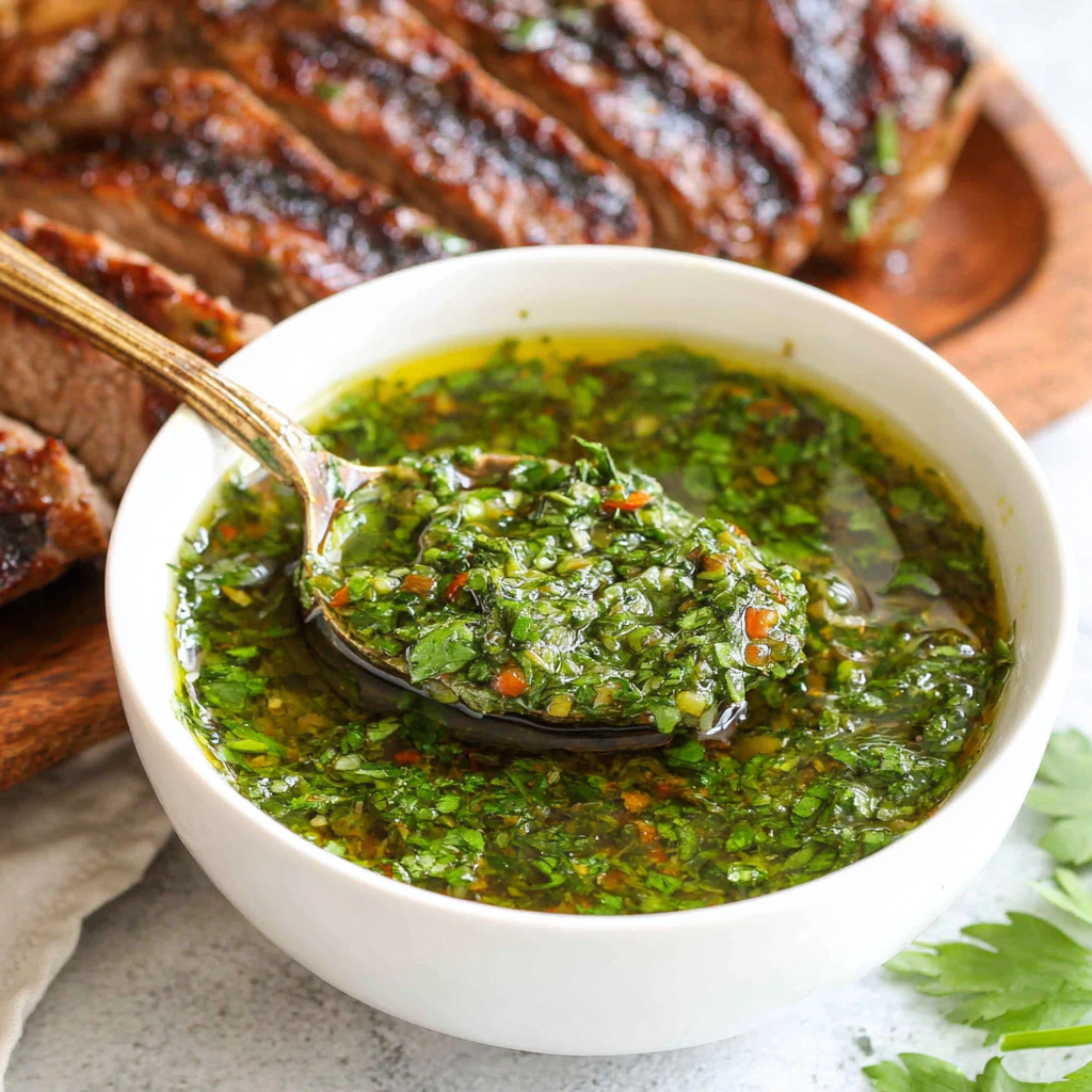 Easy Fresh Chimichurri Sauce
