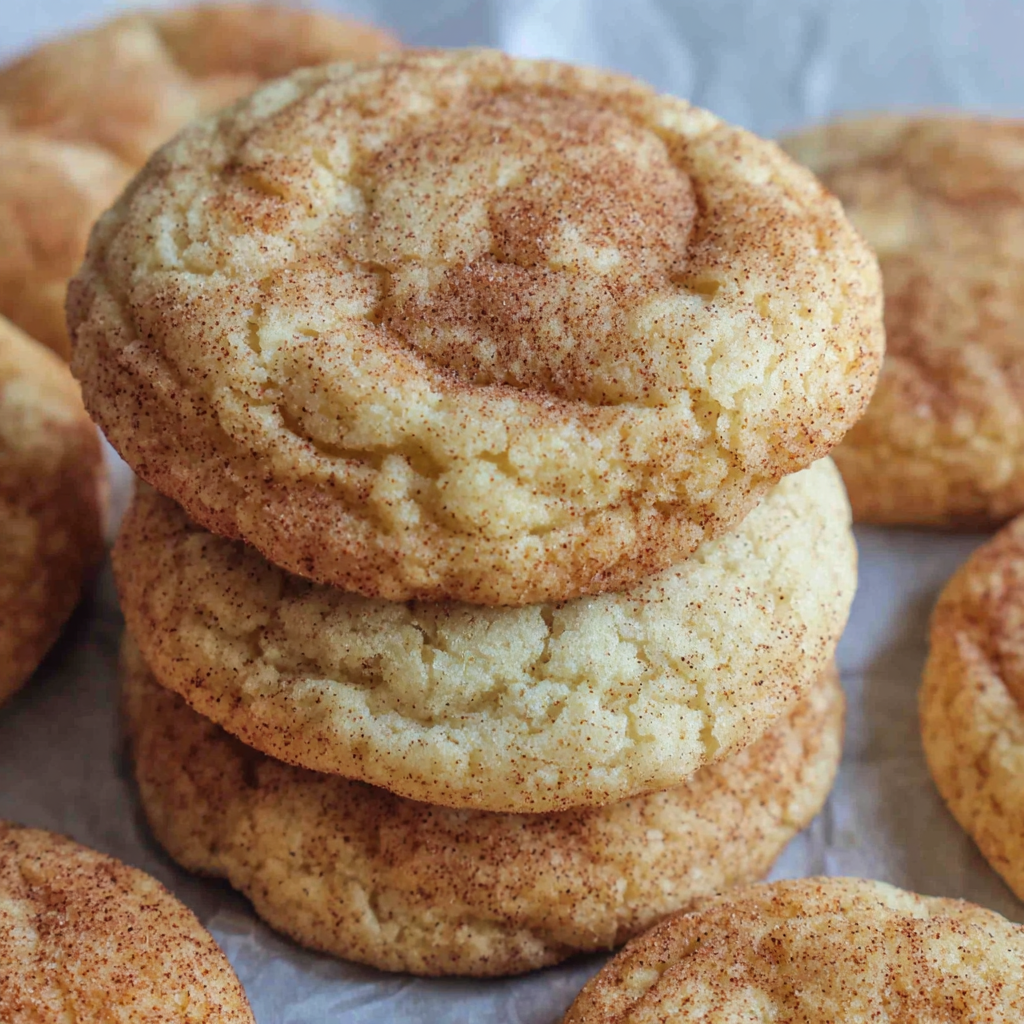 Chewy Snickerdoodle Cookies