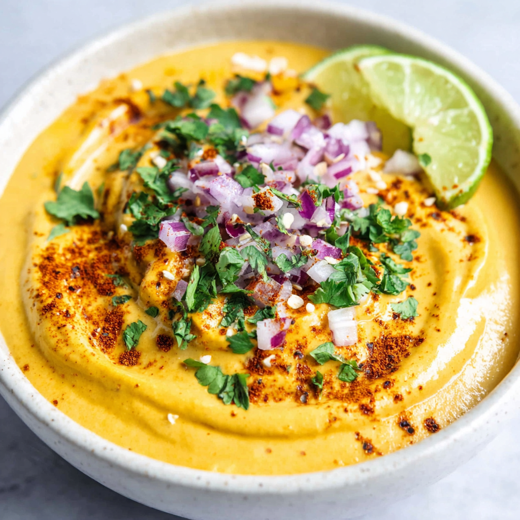 Pumpkin Cashew Queso Dip