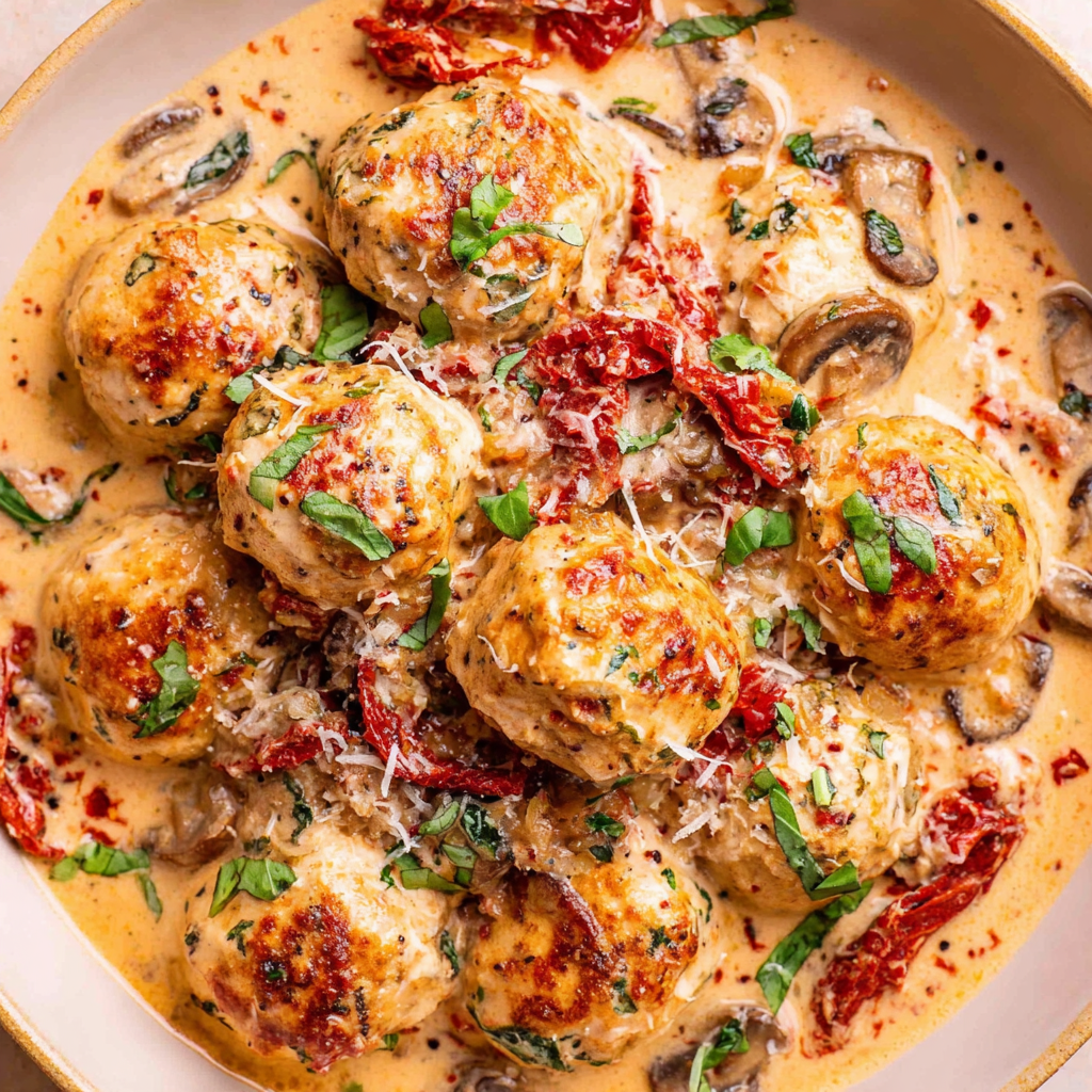 Marry Me Chicken Meatballs