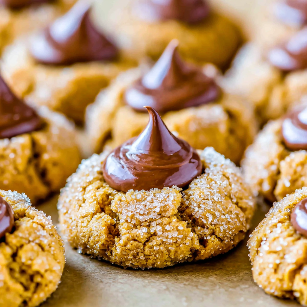 Peanut Butter Pumpkin Blossoms