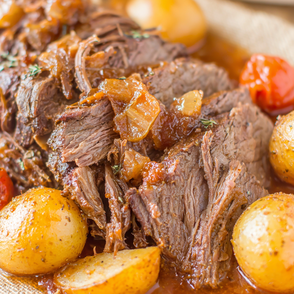 Slow Cooker Top Round Roast