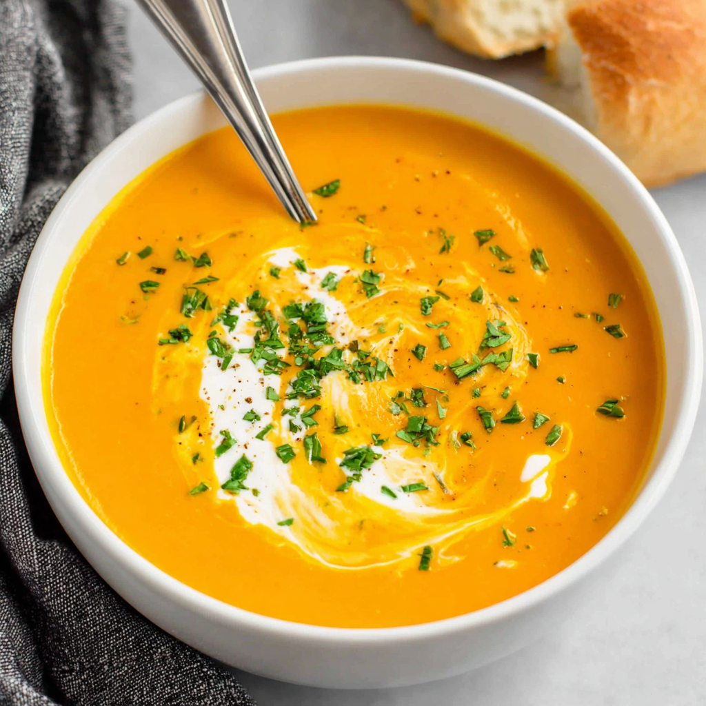 Velvety Sweet Potato Soup
