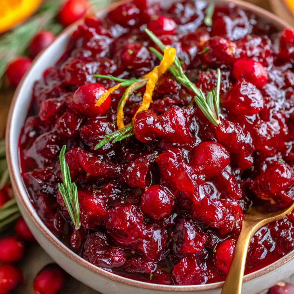 Cranberry Orange Sauce