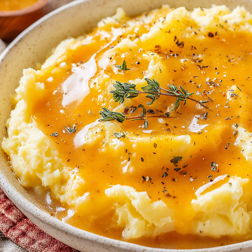 Easy Chicken Broth Gravy